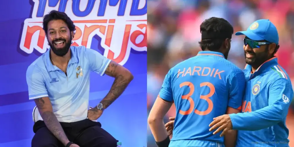 Hardik Pandya ने कहा IPL 2024 में रोहित शर्मा का हाथ मेरे कंधो पर होगा!