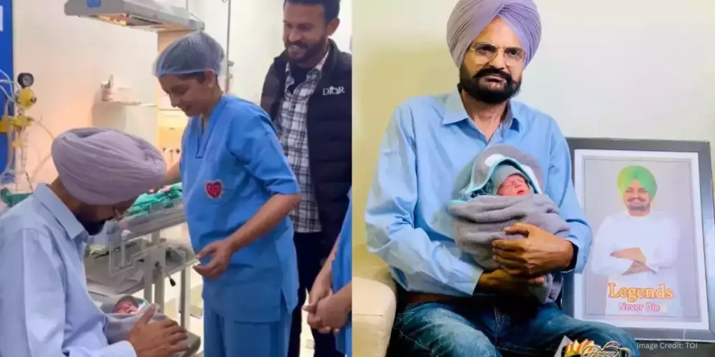 Sidhu Moosewala की माता ने 58 वर्ष की उम्र में दिया जन्म, पिता ने साझा की तस्वीर